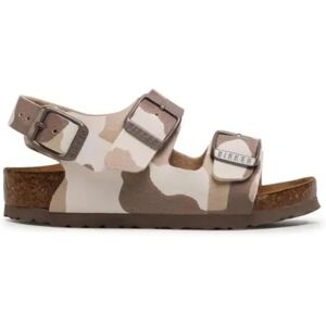 Birkenstock , Camouflage Open Sandals for Kids ,Brown male, Sizes: 27 EU, 30 EU, 28 EU