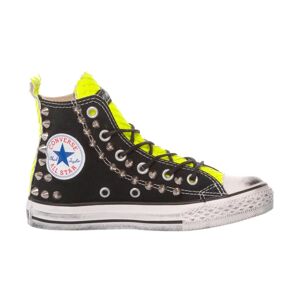 Converse , Customized Junior`s Shoes Sneakers Black Noos ,Black unisex, Sizes: 27 EU, 32 EU, 29 EU, 28 EU, 31 EU, 30 EU