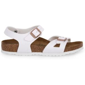 Birkenstock , White Rio Kids Sandals ,White unisex, Sizes: 26 EU, 25 EU