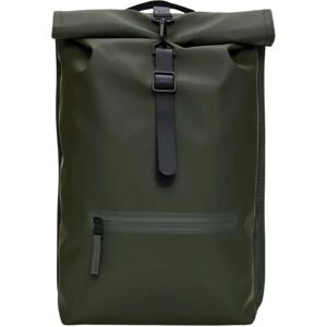 Rains , Urban Rolltop Backpack ,Green male, Sizes: ONE SIZE