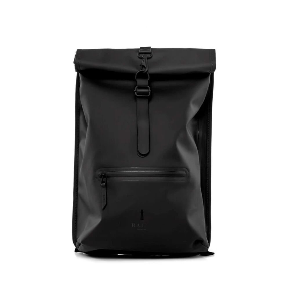 Rains , Rolltop Backpack ,Black male, Sizes: ONE SIZE
