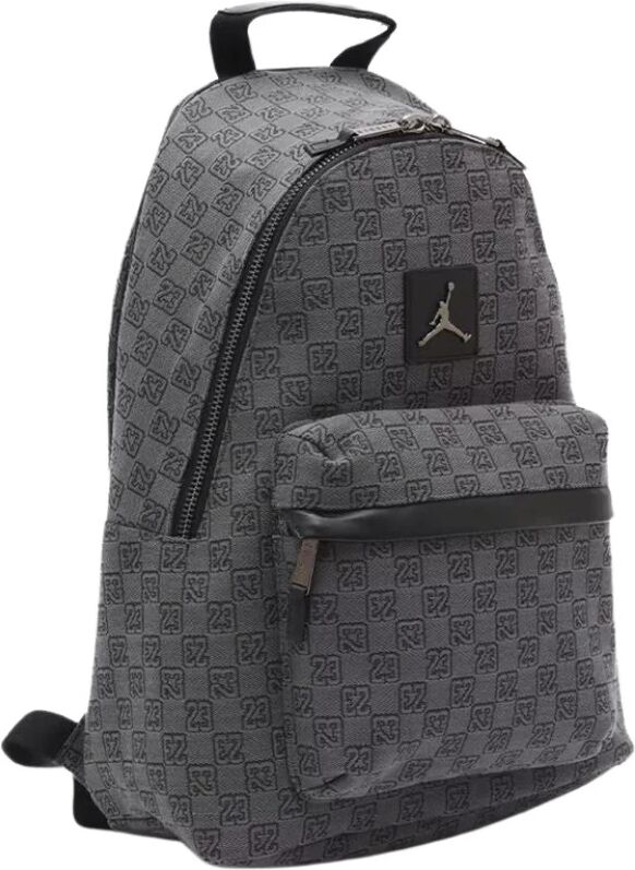 Nike , Monogram Backpack ,Gray unisex, Sizes: ONE SIZE