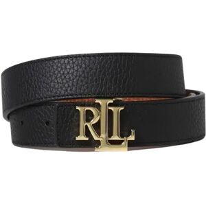 Ralph Lauren , Medium Belt with REV LRL 30 Design ,Black female, Sizes: L