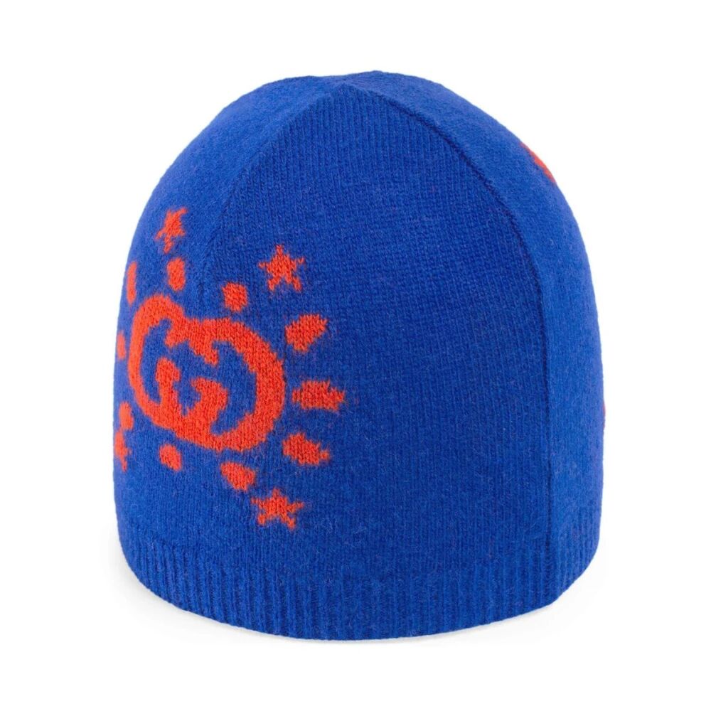 Gucci , Girls Accessories Hats Caps Blue Aw23 ,Blue female, Sizes: L, M