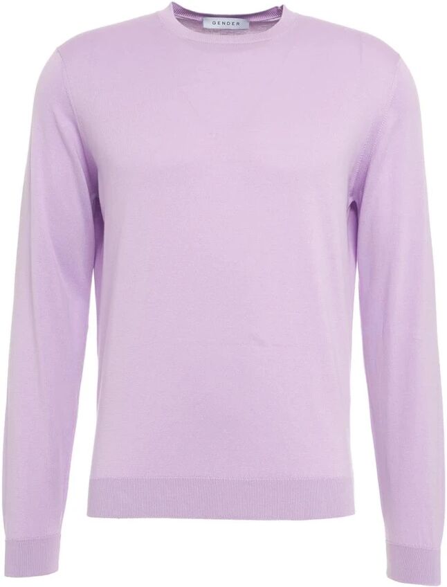 Gender , Men's Clothing Knitwear Purple Ss24 ,Purple male, Sizes: XL, L, 2XL