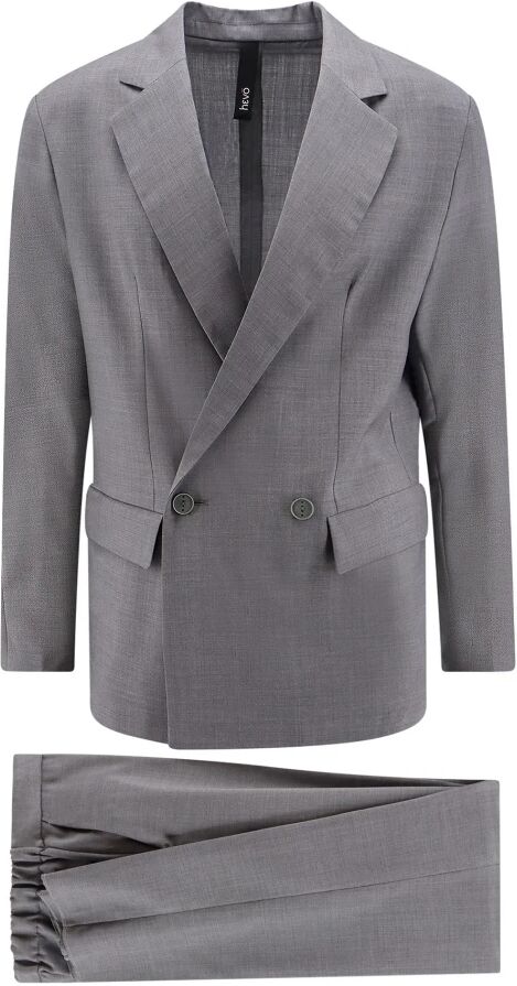 Hevo , Men's Clothing Suits Grey Ss24 ,Gray male, Sizes: XL