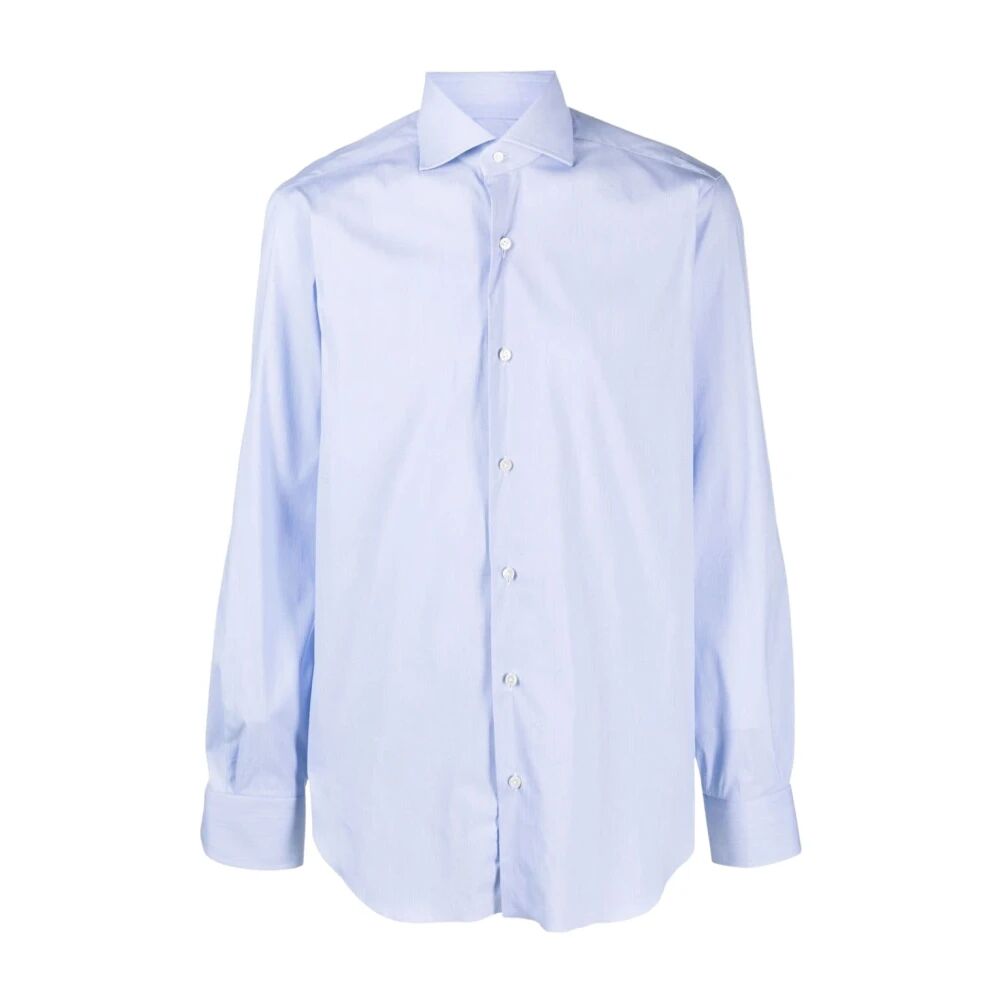 Barba , Men's Clothing Shirts White Ss23 ,Blue male, Sizes: 4XL