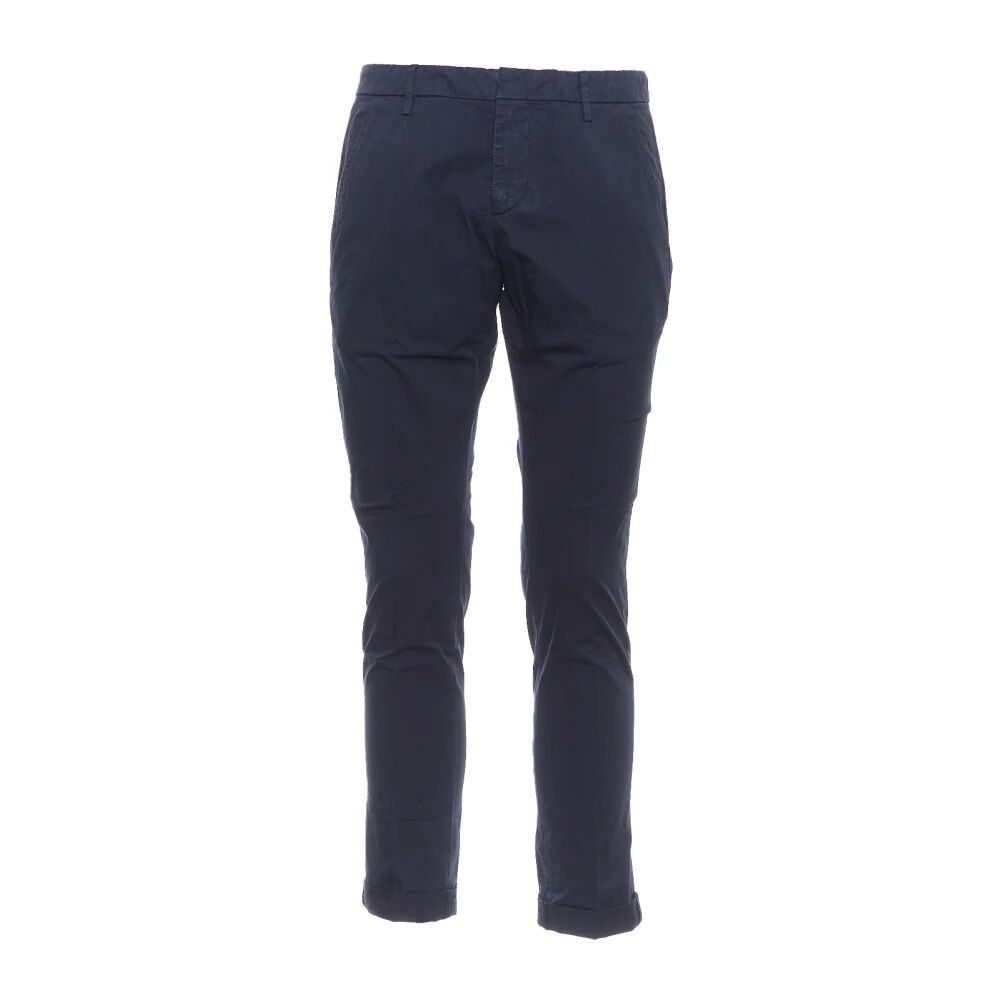 Dondup , Men's Clothing Trousers Ink Blue Ss24 ,Blue male, Sizes: W35, W32, W33, W30, W36, W34, W31