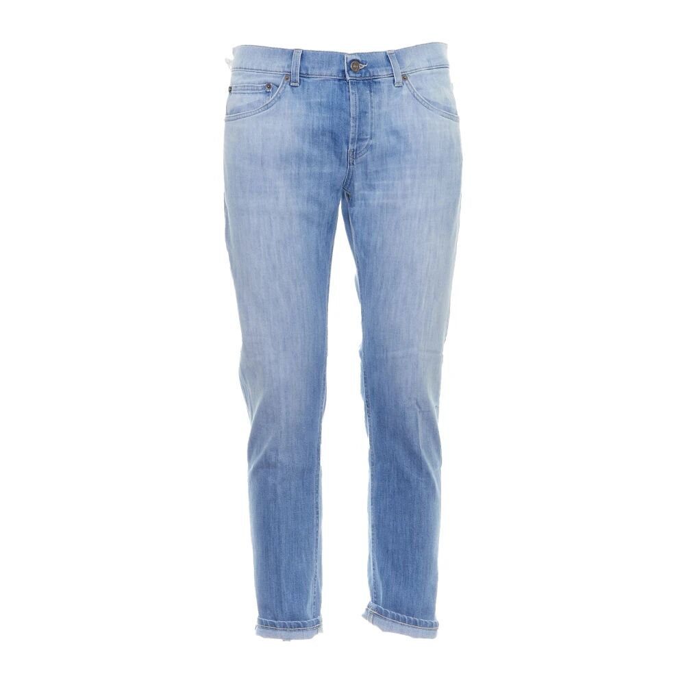Dondup , Men's Clothing Jeans Light Denim Ss24 ,Blue male, Sizes: W34, W33, W35, W38, W29, W30, W31, W32, W36