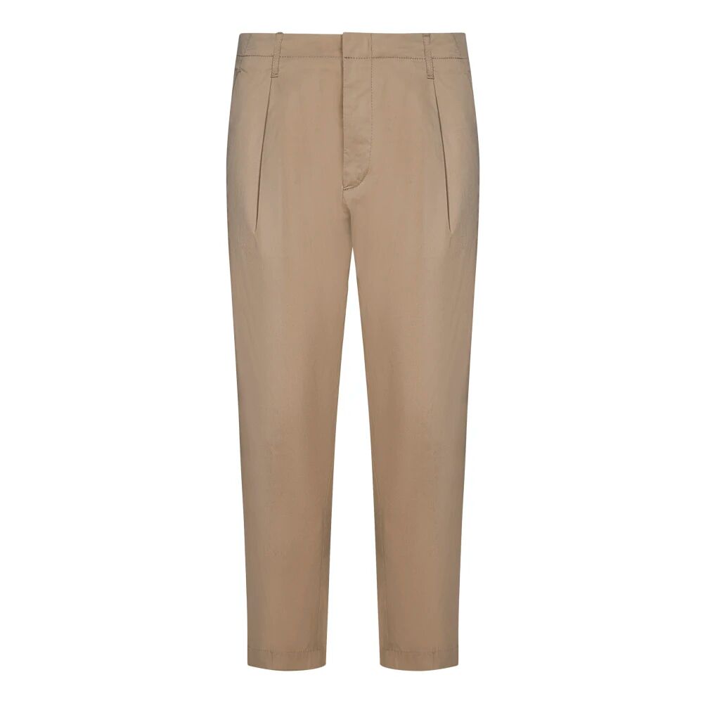 Dondup , Men's Clothing Trousers Beige Ss24 ,Beige male, Sizes: W40, W36, W30, W33, W38, W32, W34