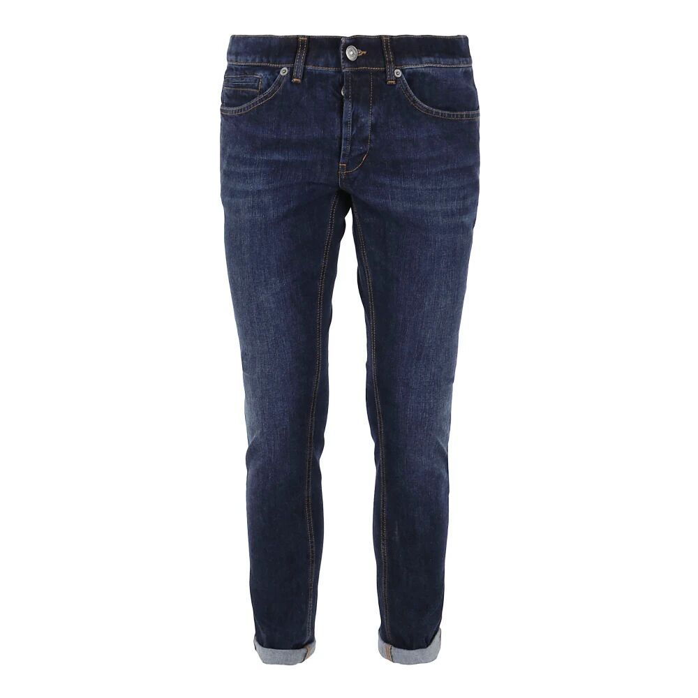 Dondup , Men's Clothing Trousers Black Ss23 ,Blue male, Sizes: W31, W34, W38, W32, W33, W30