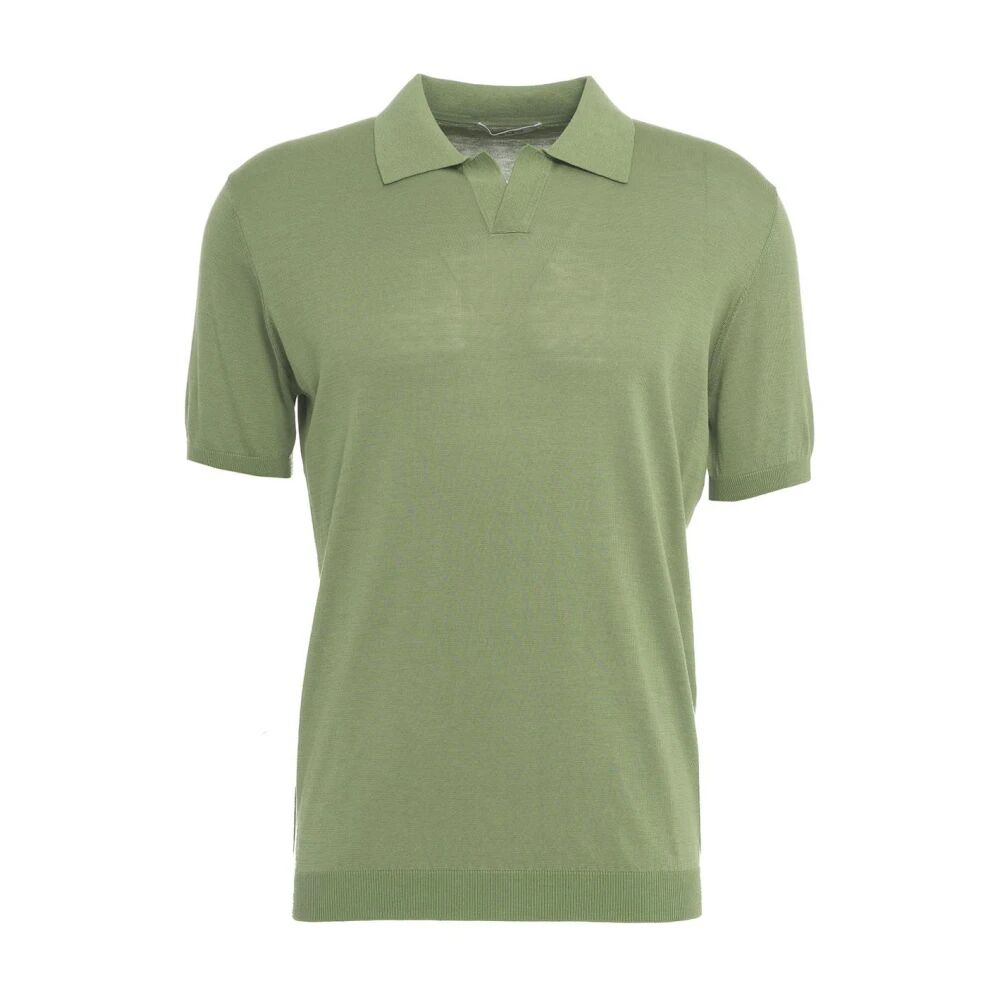 Kangra , Men's Clothing T-Shirts & Polos Green Ss24 ,Green male, Sizes: XL, 2XL