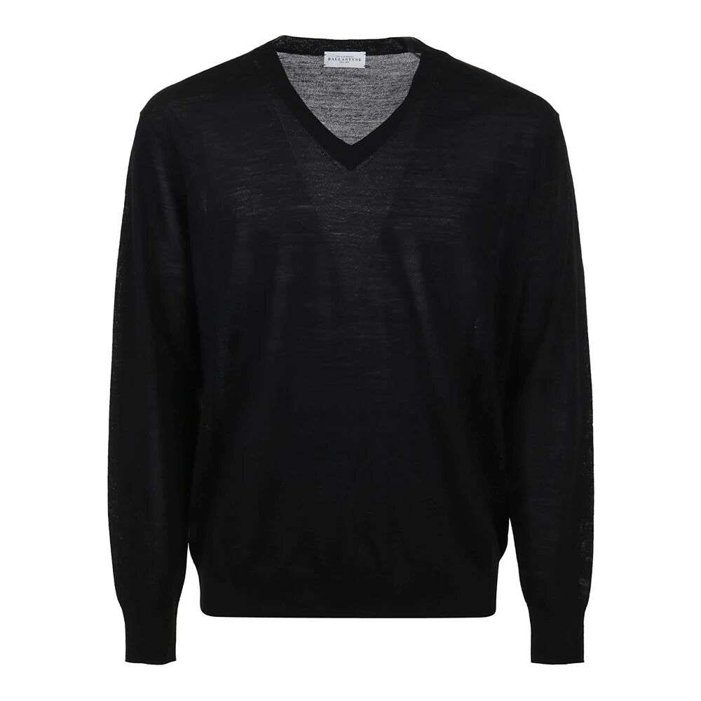 Ballantyne , Men's Clothing Sweaters Black Ss23 ,Black male, Sizes: S