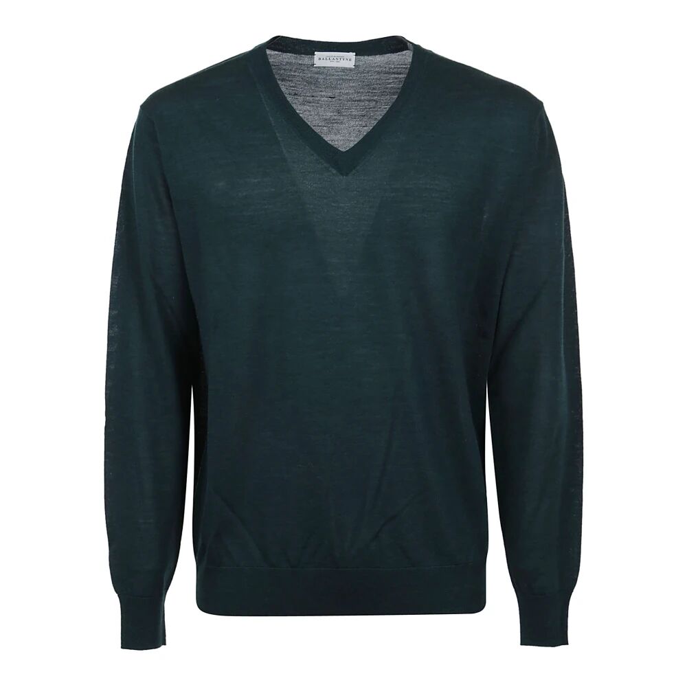 Ballantyne , Men's Clothing Sweaters Green Ss23 ,Green male, Sizes: S, XL