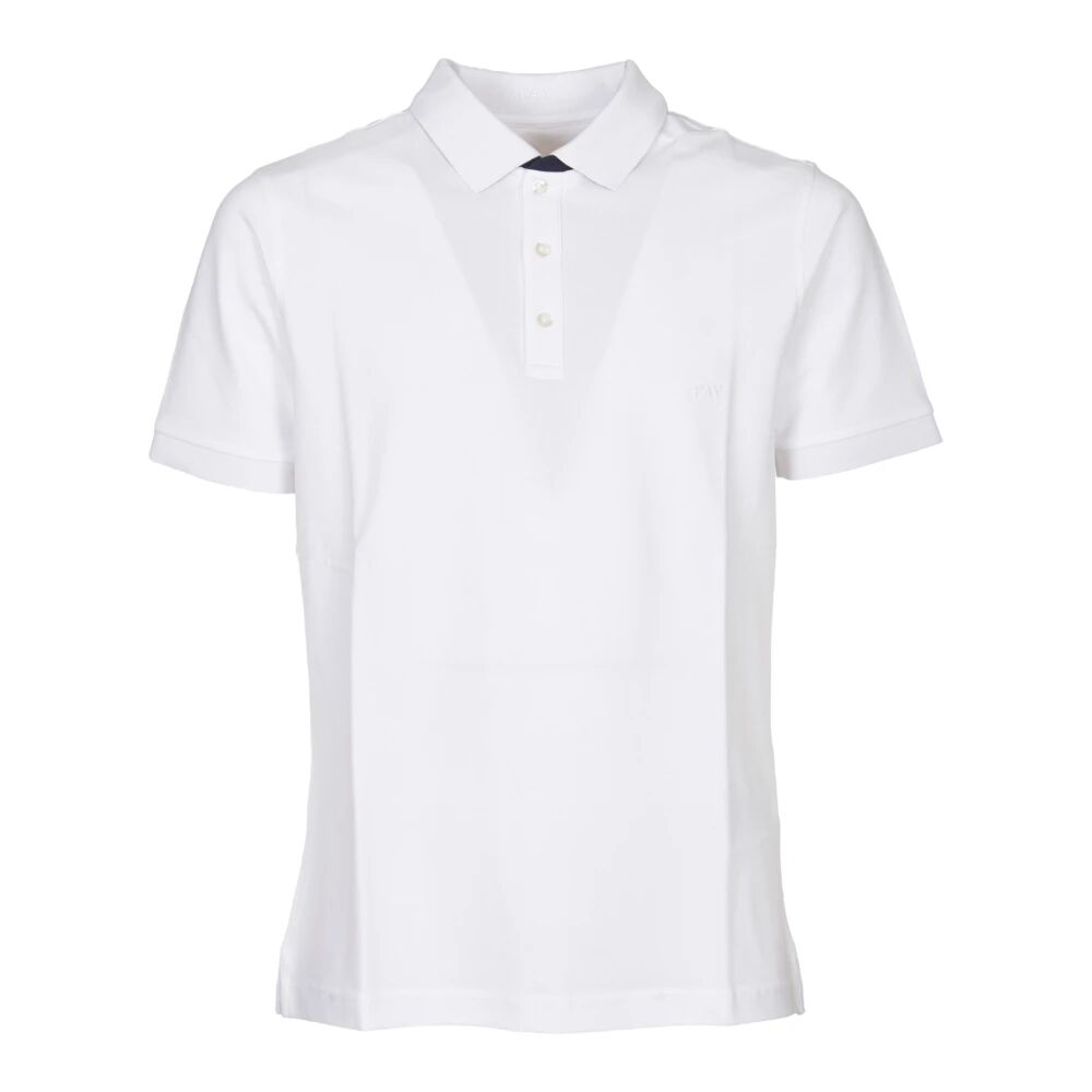 Fay , Men's Clothing T-Shirts & Polos White Ss24 ,White male, Sizes: XL, 3XL, M, L, 2XL