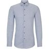 Boss , 98% Cotton 2% Elastane Shirt ,Blue male, Sizes: M, S