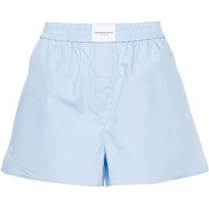 Alexander Wang , Alexander Wang Shorts Light Blue ,Blue female, Sizes: S, M