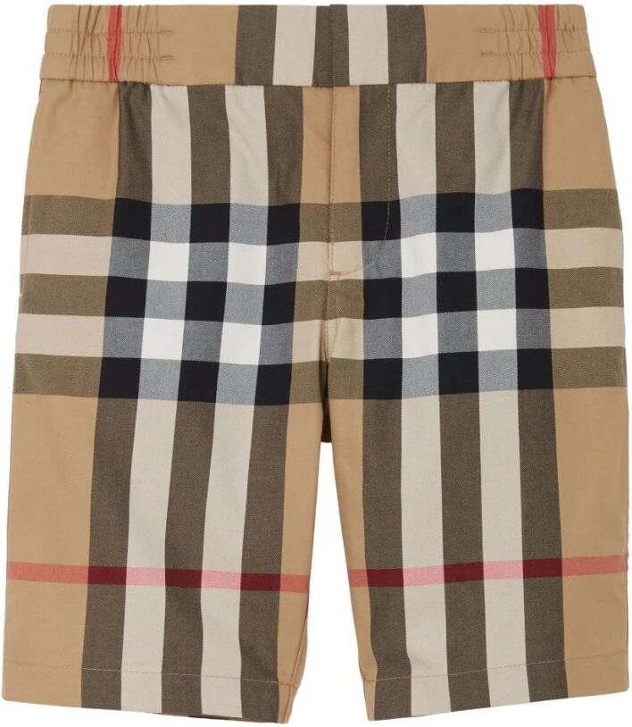 Burberry , Boy's Clothing Shorts Beige Noos ,Multicolor male, Sizes: 8 Y, 6 Y, 4 Y, 10 Y, 12 Y, 14 Y