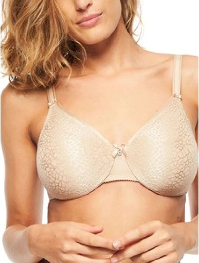 Chantelle , Chantelle Minimizer Magnifique bra lingerie ,Beige female, Sizes: 34D UK