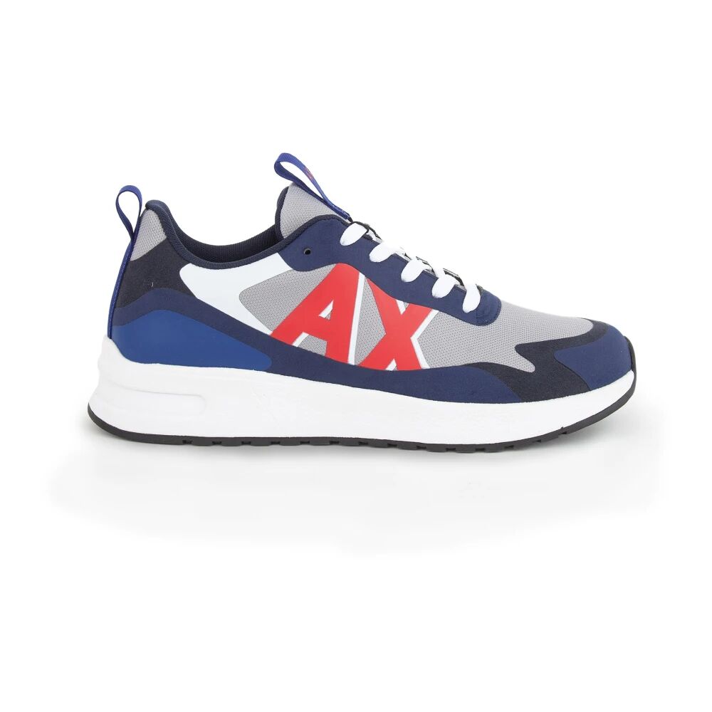 Armani Exchange , Sneakers ,Blue male, Sizes: 10 1/2 UK, 8 UK