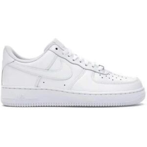 Nike , Air Force 1 `07 Sneakers ,White male, Sizes: 8 1/2 UK, 12 UK, 5 UK, 4 1/2 UK, 11 UK, 11 1/2 UK, 7 UK, 10 1/2 UK, 13 UK, 9 UK, 8 UK, 6 UK, 6 1/2 UK, 10 UK