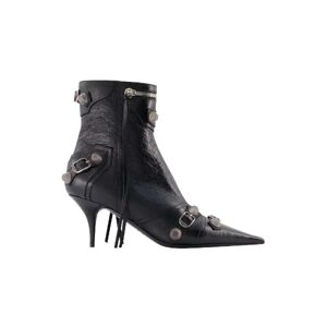 Balenciaga Vintage , Pre-owned Leather boots ,Black female, Sizes: 4 UK
