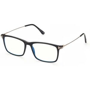 Tom Ford , Fashion Eyeglasses Ft5758-B ,Black unisex, Sizes: 54 MM