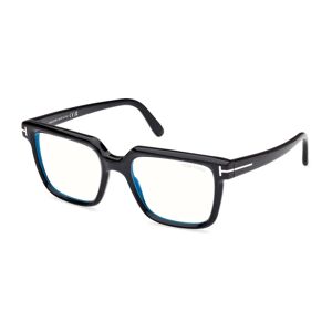 Tom Ford , Eyewear frames Ft5889-B Blue Block ,Black unisex, Sizes: 53 MM