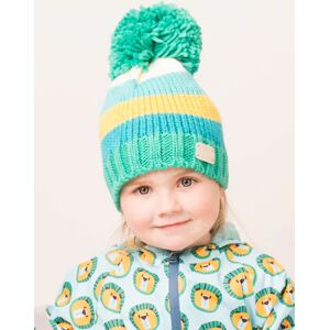 Outlet Blade & Rose   Green and Mustard Bobble Hat