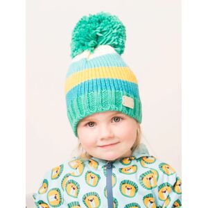 Outlet Blade & Rose   Green and Mustard Bobble Hat