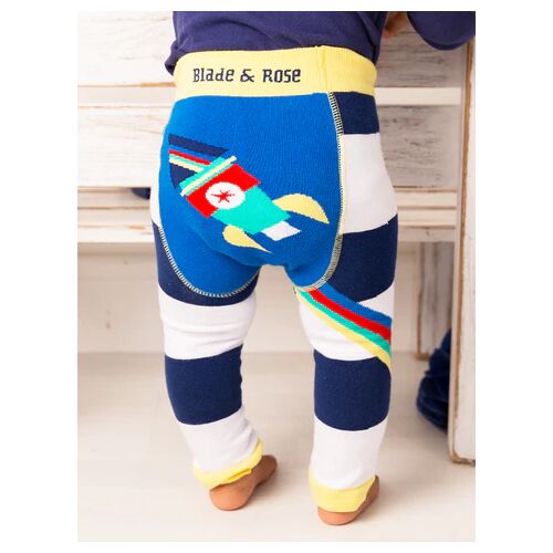 Outlet Blade & Rose   To The Moon And Back Leggings   Unisex Leggings For Babies & Toddlers   Sizes 0-4 Years