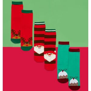 Blade & Rose   Christmas Sock Gift Set - 3 Pack   Christmas Clothing For Babies & Toddlers   Sizes 0-4 Years