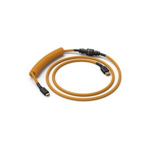 Glorious Coiled Cable USB-C to USB-A – Glorious Yellow (GLO-CBL-COIL-GG)