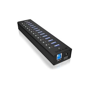 Icy Box IcyBox 13 Port USB 3.0, 1 USB Charging Port Hub