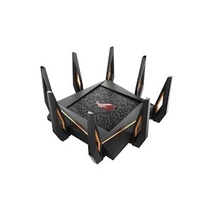 ASUS ROG Rapture GT-AX11000 Tri-band 802.11ax Wi-Fi 6 RGB Gaming Router (90IG04H0-MU9G00)