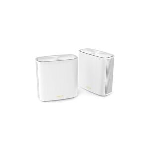 Asus ZenWifi XD6 AX-5400 Dual Band WIFI 6 (802.11AX) Router Pack of 2 -White