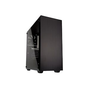 Kolink Stronghold Midi Tower Gaming Case - Black Tempered Glass Side Window