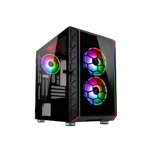 Kolink Citadel Glass SE ARGB Micro-ATX Gaming Case - Black