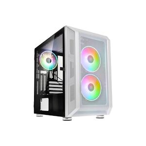 Kolink Citadel Mesh RGB Micro-ATX Case - White