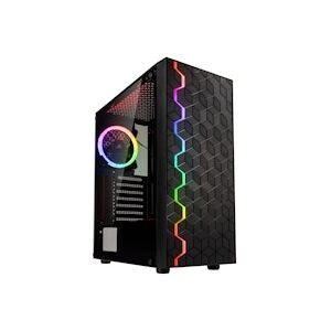 Kolink Inspire Series K8 ARGB Midi Tower Gaming Case - Black