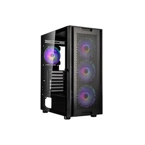 Kolink Observatory Duo ARGB Midi Tower Case - Black Window