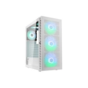 Kolink Observatory HF Mesh ARGB Midi Tower Case – White