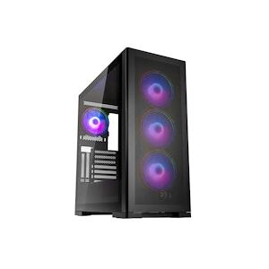 Kolink Unity Meshbay ARGB Midi Tower Case - Black Window