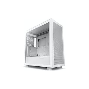 NZXT H7 Flow White Mid Tower Windowed PC Gaming Case