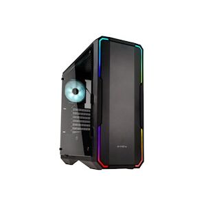 Bitfenix Enso Midi Tower RGB Gaming Case - Black Tempered Glass