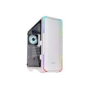 Bitfenix Enso Midi Tower RGB Gaming Case - White Tempered Glass