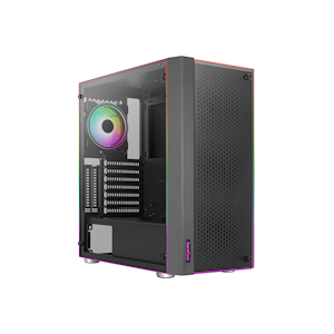 Aerocool Skribble ARGB Mid Tower Case - Black