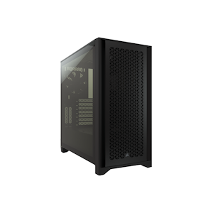 Corsair 4000D Airflow Mid-Tower Case - Black Tempered Glass (CC-9011200-WW)