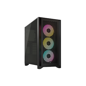 Corsair iCUE 4000D RGB AIRFLOW Mid-Tower Case - Black (CC-9011240-WW)