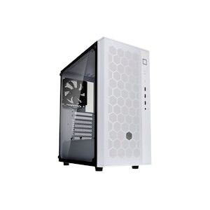 Silverstone Fara R1 Mid-Tower Case - White Tempered Glass